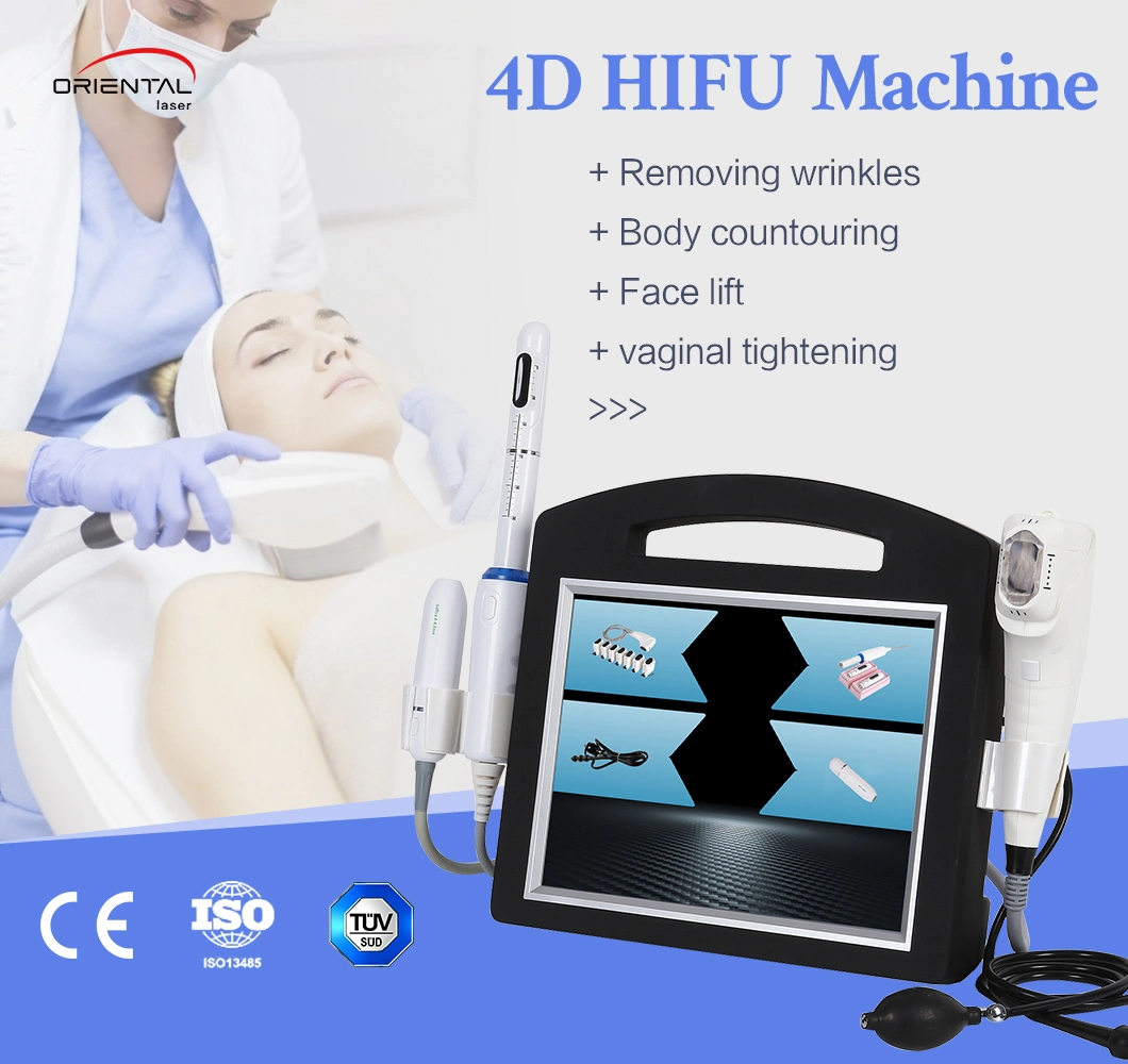 2021 Hot Selling Beauty Machine Focused Ultrasound Face Lift Body Slim Machine 4D Hifu