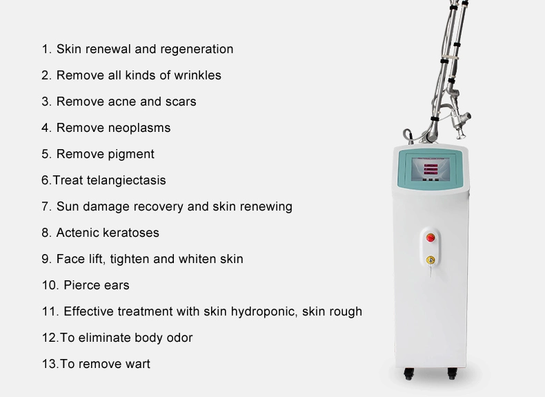 Ce Approved Pigment Scar Wrinkle Removal Skin Care Medical Beauty Equipment Fractional CO2 Laser