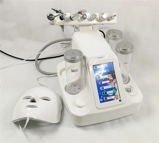 Multifunction Hydro Dermabrasion Beauty Machine with LED Mask