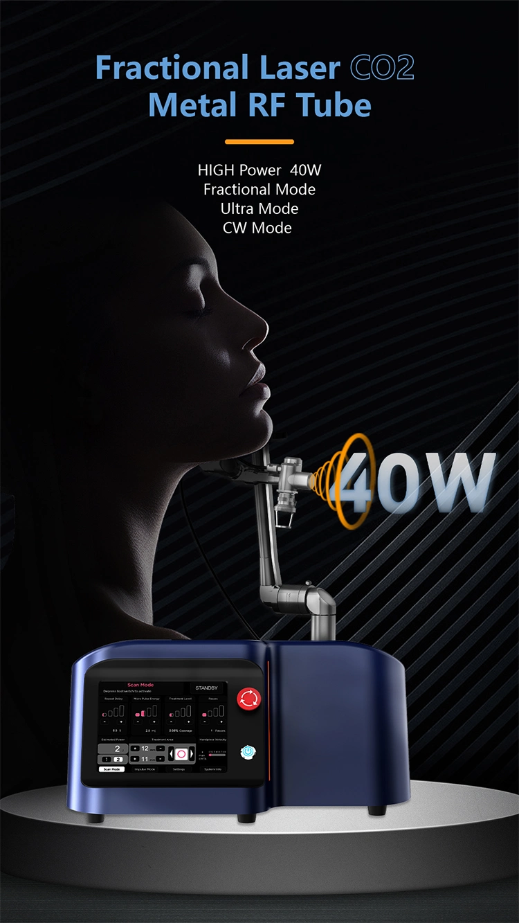 Portable Fractional CO2 Laser 10600nm Vaginal Rejuvenation Forever Beauty Laser