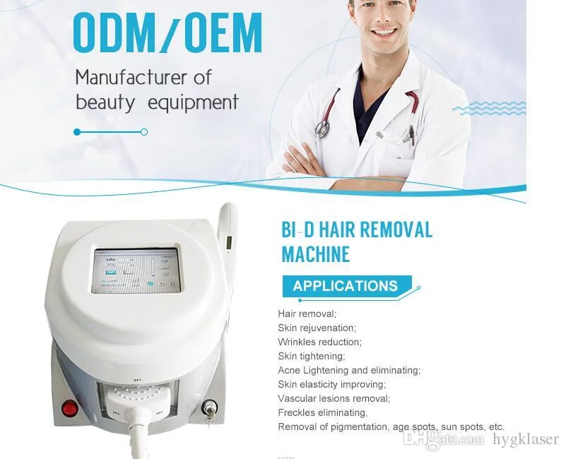 IPL Opt Acne Removal Vascular Removal Beauty Machine Hair Removal