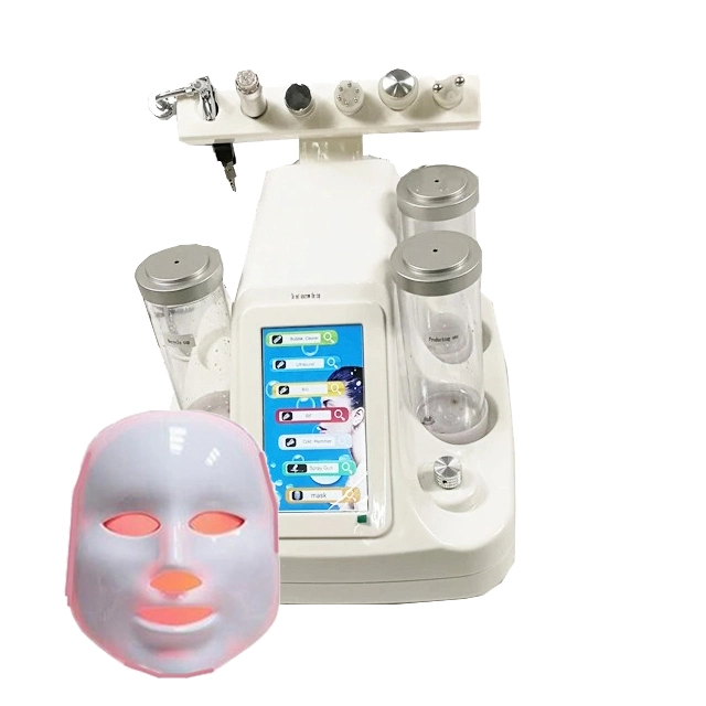 Multifunction Hydro Dermabrasion Beauty Machine with LED Mask