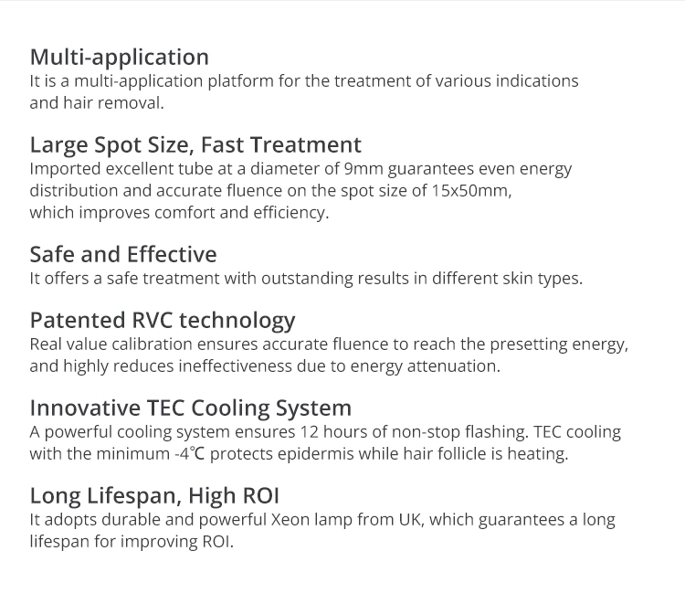 Gsd Multi Function Vertical IPL Device Fotofacial IPL Anti Acne Treatment Elight Machine Beauty Salon with Big Discount