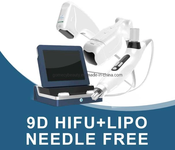 9d Hifu + Lipo + Needle Beauty Device for Face Lift and Body Slimming