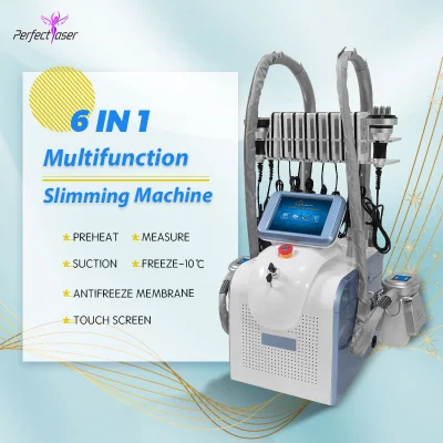 6in1 Multifunction Slimming Cryolipolysis Fat Freezed Cryotherapy Body Sculpting Equipment