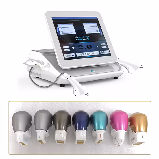 New Beauty Anti-Age Facail Wrinkles Removal Skin Tightening 4D Hifu Machine 7D Hifu