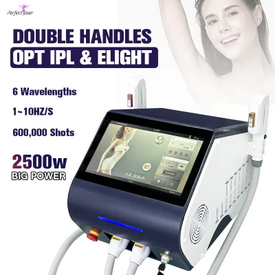 New IPL Opt E Light RF Ice Laser Hair Removal Skin Care Rejuvenation Acne Pigmentation Removal Treatment Beauty Equipment Machine Laser with CE/FDA