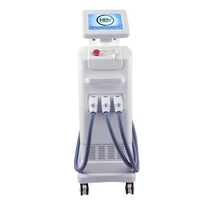 Multifunction Beauty 3 in 1 Elight IPL Opt RF ND YAG Carbon Peeling and Tattoo Removal Machine