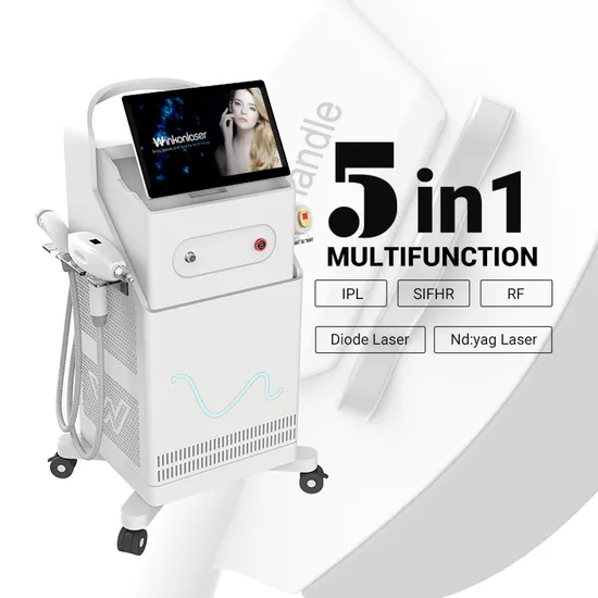 Multifunctional IPL Laser Hair Removal Salon Equipment Skin Rejuvenation Facial Whitening Wrinkle Removal Acne Treatment Beauty Machine IPL Opt Laser