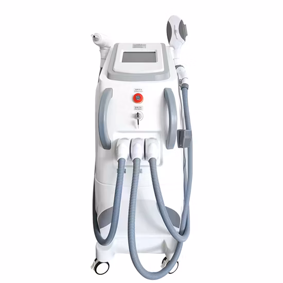 Multifunction Beauty 3 in 1 Elight IPL Opt RF ND YAG Carbon Peeling and Tattoo Removal Machine