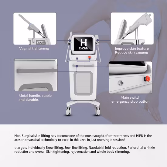 2023 New Skin Care 7D Hifu Face Lift Skin Tighten Body Slimming Wrinkle Removal Ultrasound Beauty Machine Anti-Agine Hifu Beauty Machine